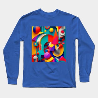 A surreal, abstract NFT artwork. Long Sleeve T-Shirt